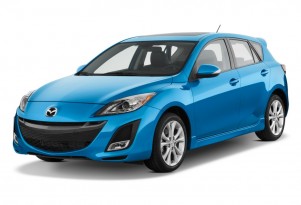 2010 Mazda MAZDA3 5dr HB Man s Grand Touring Angular Front Exterior View