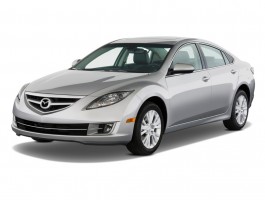 2010 Mazda MAZDA6 4-door Sedan Auto i Grand Touring Angular Front Exterior View