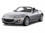 2010 Mazda MX-5 Miata 2-door Convertible PRHT Man Grand Touring Angular Front Exterior View