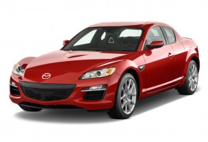 2010 Mazda RX-8 4-door Coupe Man Grand Touring Angular Front Exterior View