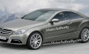 2010 Mercedes Benz E-Class Coupe rendering