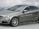 2010 Mercedes Benz E-Class Coupe rendering