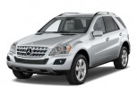 2010 Mercedes-Benz M Class 4MATIC 4-door 3.5L Angular Front Exterior View