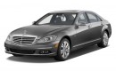 2010 Mercedes-Benz S Class 4-door Sedan 3.5L V6 Hybrid RWD Angular Front Exterior View