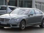 2010 Mercedes Benz S-Class AMG facelift spy shot