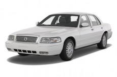 2010 Mercury Grand Marquis 4-door Sedan LS Angular Front Exterior View