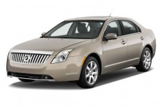 2010 Mercury Milan 4-door Sedan Premier FWD Angular Front Exterior View