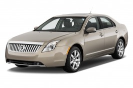 2010 Mercury Milan 4-door Sedan Premier FWD Angular Front Exterior View