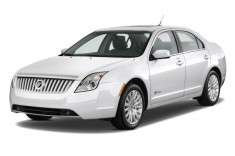 2010 Mercury Milan Hybrid 4-door Sedan Hybrid FWD Angular Front Exterior View