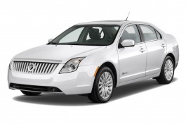 2010 Mercury Milan Hybrid 4-door Sedan Hybrid FWD Angular Front Exterior View
