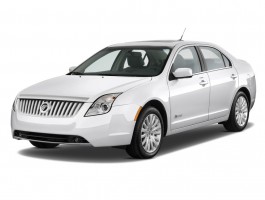 2010 Mercury Milan Hybrid 4-door Sedan Hybrid FWD Angular Front Exterior View