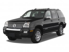 2010 Mercury Mountaineer RWD 4-door V6 Premier Angular Front Exterior View
