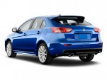 2010 Mitsubishi Lancer Evolution / Ralliart 5dr HB Ralliart Angular Rear Exterior View