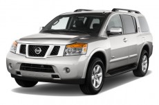 2010 Nissan Armada 2WD 4-door SE Angular Front Exterior View