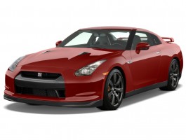 2010 Nissan GT-R 2-door Coupe Angular Front Exterior View