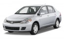 2010 Nissan Versa 4-door Sedan I4 Auto 1.8 S Angular Front Exterior View