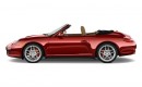 2010 Porsche 911 Carrera 2-door Cabriolet 4S Side Exterior View