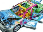 2010 Porsche Panamera technical drawing