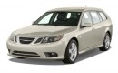 2010 Saab 9-3 4-door Wagon FWD Angular Front Exterior View