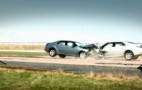 Video: Saab Crash-Tests The 2010 9-5 Head-On With Itself