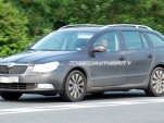 2010 Skoda Superb Kombi spy shot