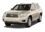 2010 Toyota Highlander FWD 4-door L4  Base (Natl) Angular Front Exterior View