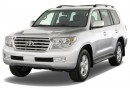 2010 Toyota Land Cruiser 2010 Toyota Land Cruiser 4-door 4WD (Natl) Angular Front Exterior View