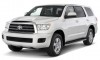 2010 Toyota Sequoia 4WD V8 5-Spd AT SR5 (Natl) Angular Front Exterior View