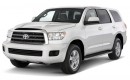 2010 Toyota Sequoia 4WD V8 5-Spd AT SR5 (Natl) Angular Front Exterior View