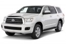 2010 Toyota Sequoia 2010 Toyota Sequoia 4WD V8 5-Spd AT SR5 (Natl) Angular Front Exterior View