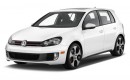 2010 Volkswagen GTI 4-door HB DSG PZEV Angular Front Exterior View