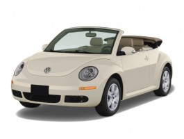 2010 Volkswagen New Beetle Convertible 2-door Auto Angular Front Exterior View