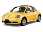Movie Star Gets A Facelift 2010 Volkswagen New Beetle Coupe 2-door Man Angular Front Exterior View