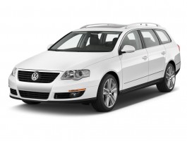 2010 Volkswagen Passat Wagon 4-door Auto Komfort FWD Angular Front Exterior View