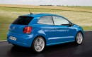 2010 Volkswagen Polo spy shot rendering