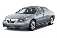 2011 Acura RL 4-door Sedan Advance Pkg Angular Front Exterior View