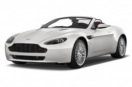 2011 Aston Martin V8 Vantage 2-door Convertible Sportshift Angular Front Exterior View