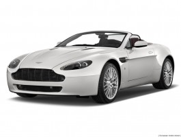 2011 Aston Martin V8 Vantage 2-door Convertible Sportshift Angular Front Exterior View