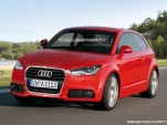 2011 Audi A1 three-door rendering