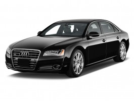 2011 Audi A8 L 4-door Sedan Angular Front Exterior View