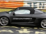 2011 Audi R8 V10 Spyder spy shot