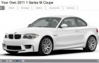 Build Your Own 2011 BMW 1 Series M Coupe: Configurator Live