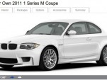 2011 BMW 1-Series M Coupe configurator