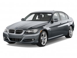 2011 BMW 3-Series 4-door Sedan 335i RWD Angular Front Exterior View