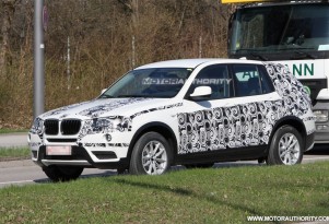 2011 BMW X3 spy shots