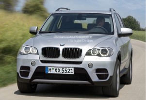 2011 BMW X5 facelift preview rendering