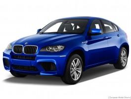 2011 BMW X6 M AWD 4-door Angular Front Exterior View