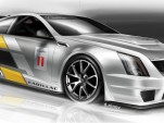 2011 Cadillac CTS-V Coupe race car