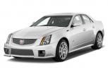 2011 Cadillac CTS-V Sedan 4-door Sedan Angular Front Exterior View