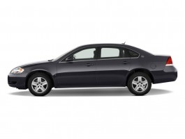 2011 Chevrolet Impala 4-door Sedan LS Retail Side Exterior View